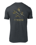 Back of KUIU Valo Upland T-Shirt in Charcoal Grey