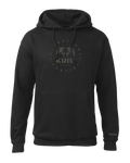 Front of KUIU Ultralight Hunting Circle Hoodie in Black
