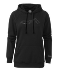 Front of KUIU Women's HD Mountain Hoodie in Black