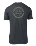 Back of KUIU Navigate T-Shirt in Charcoal Grey
