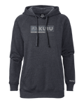 Front of Women's Here to Hunt Gritstone Hoodie in Midnight Navy
