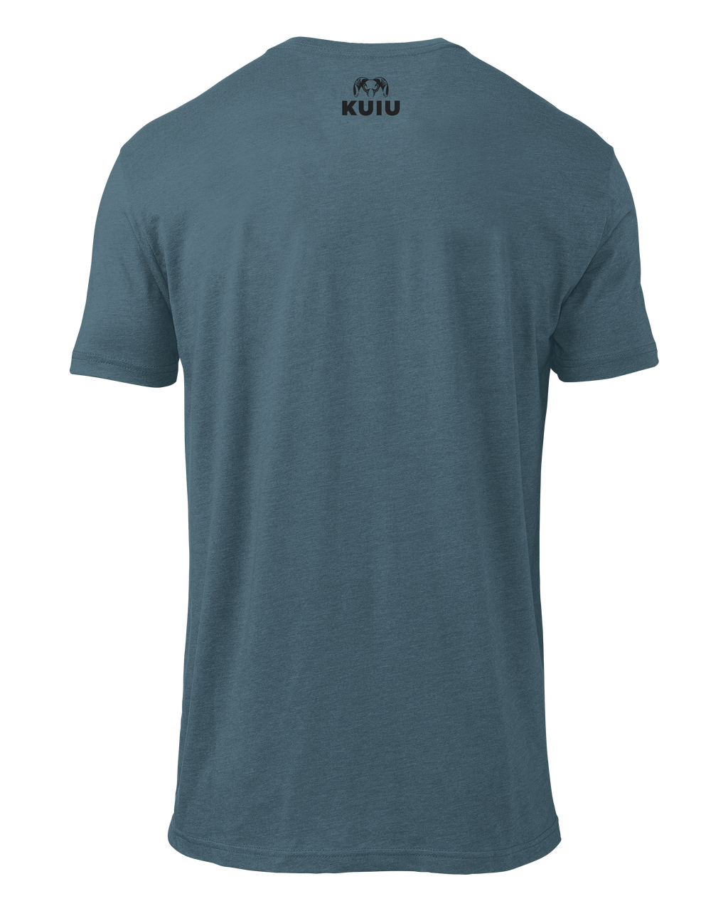 Back of KUIU Topo Block in Indigo Blue