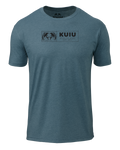 Front of KUIU Topo Block in Indigo Blue
