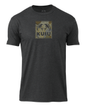 Front of KUIU Valo Box T-Shirt in Charcoal Grey