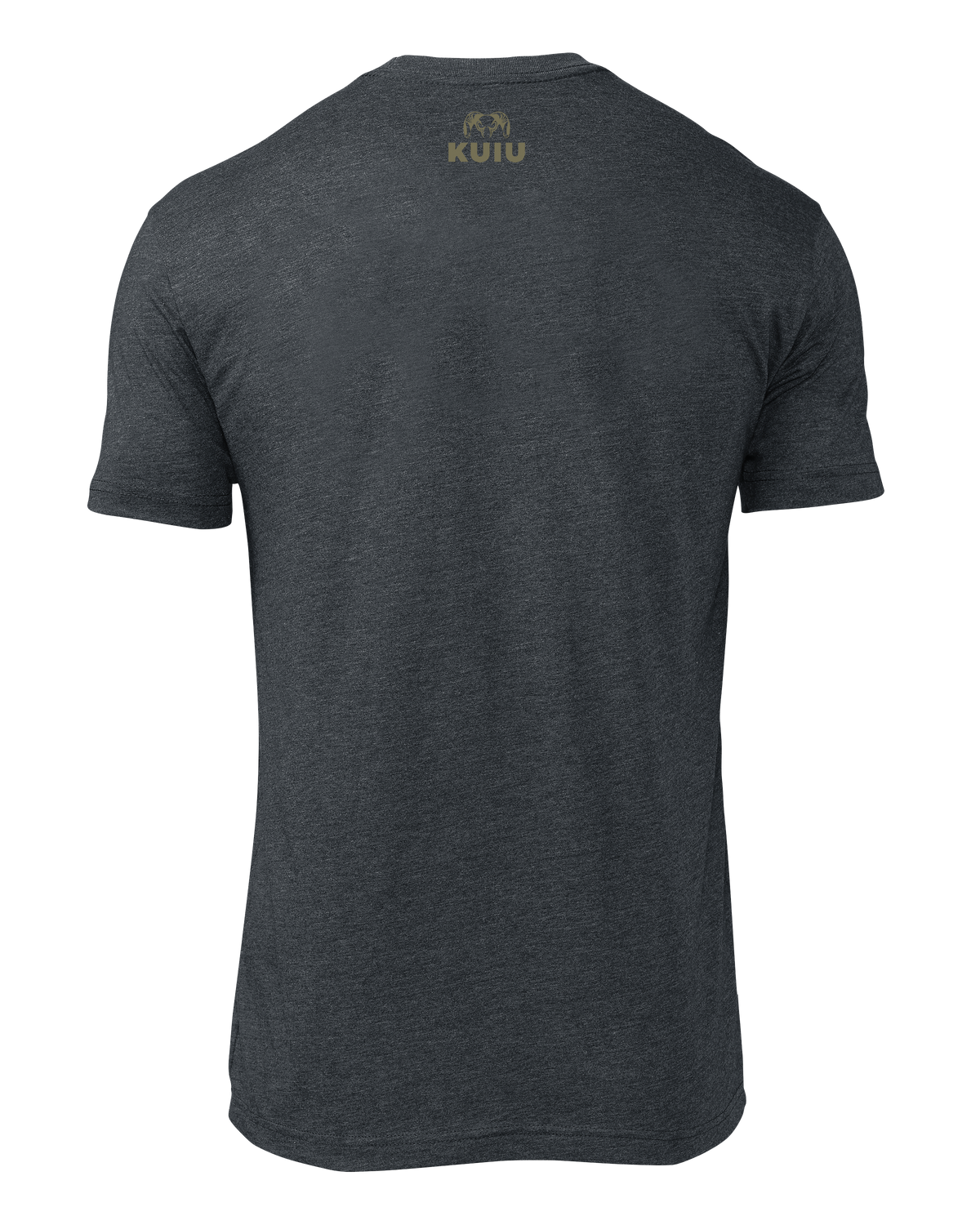 Back of KUIU Waterway T-Shirt in Charcoal Grey
