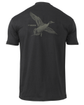 Back of KUIU Pintail Duck T-Shirt in Black