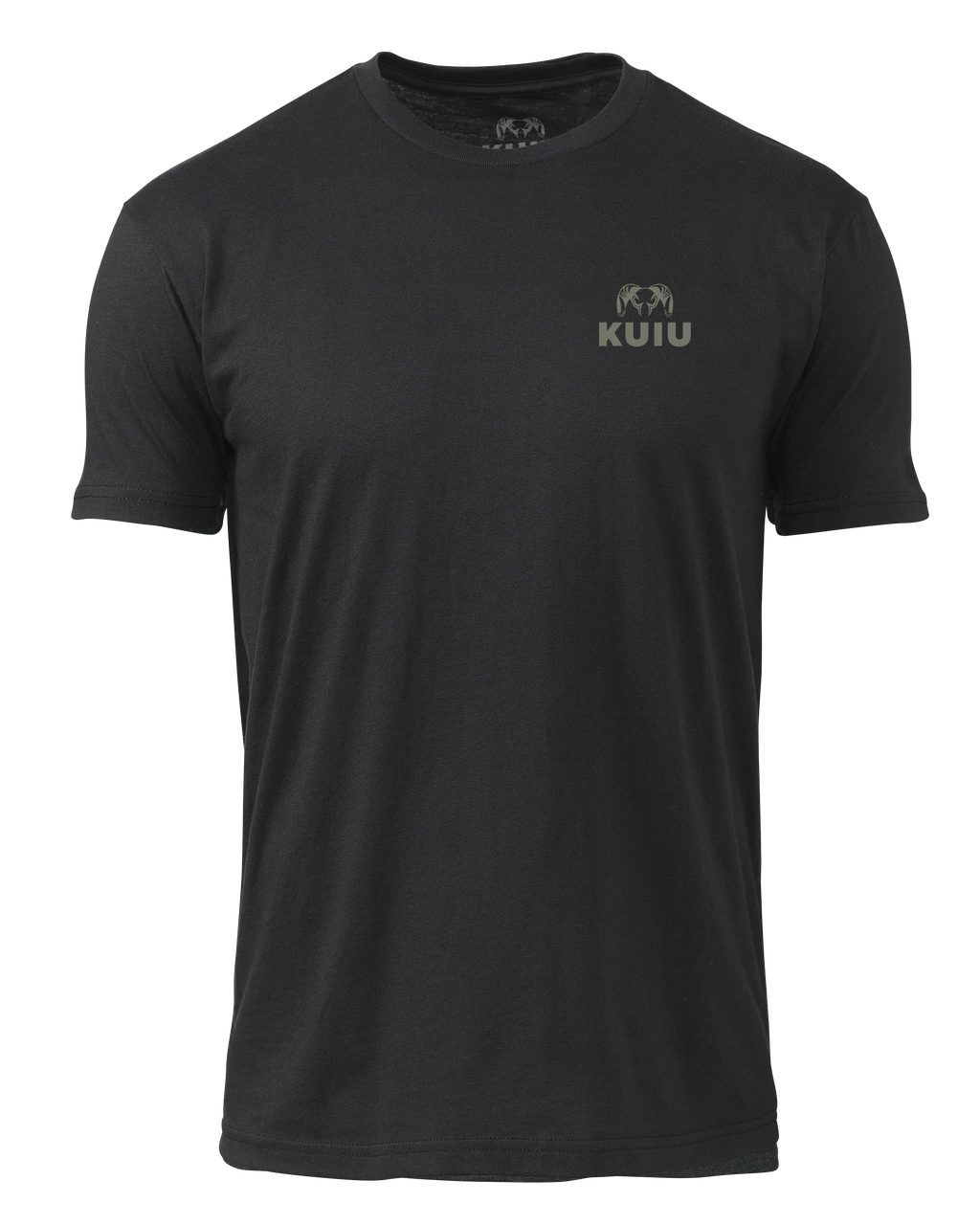 Front of KUIU Pintail Duck T-Shirt in Black