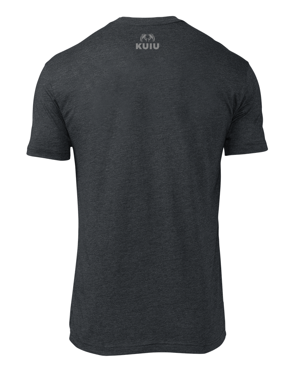 Back of KUIU Mountain T-Shirt in Charcoal Grey