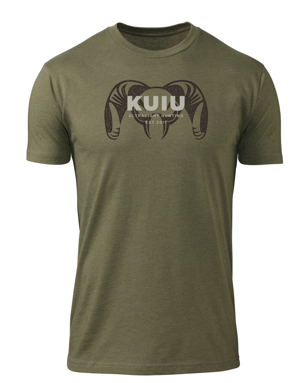 KUIU Overlay Logo T-Shirt | Military Green