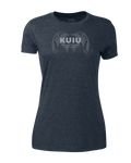 KUIU Women's Overlay Logo T-Shirt | Midnight Navy