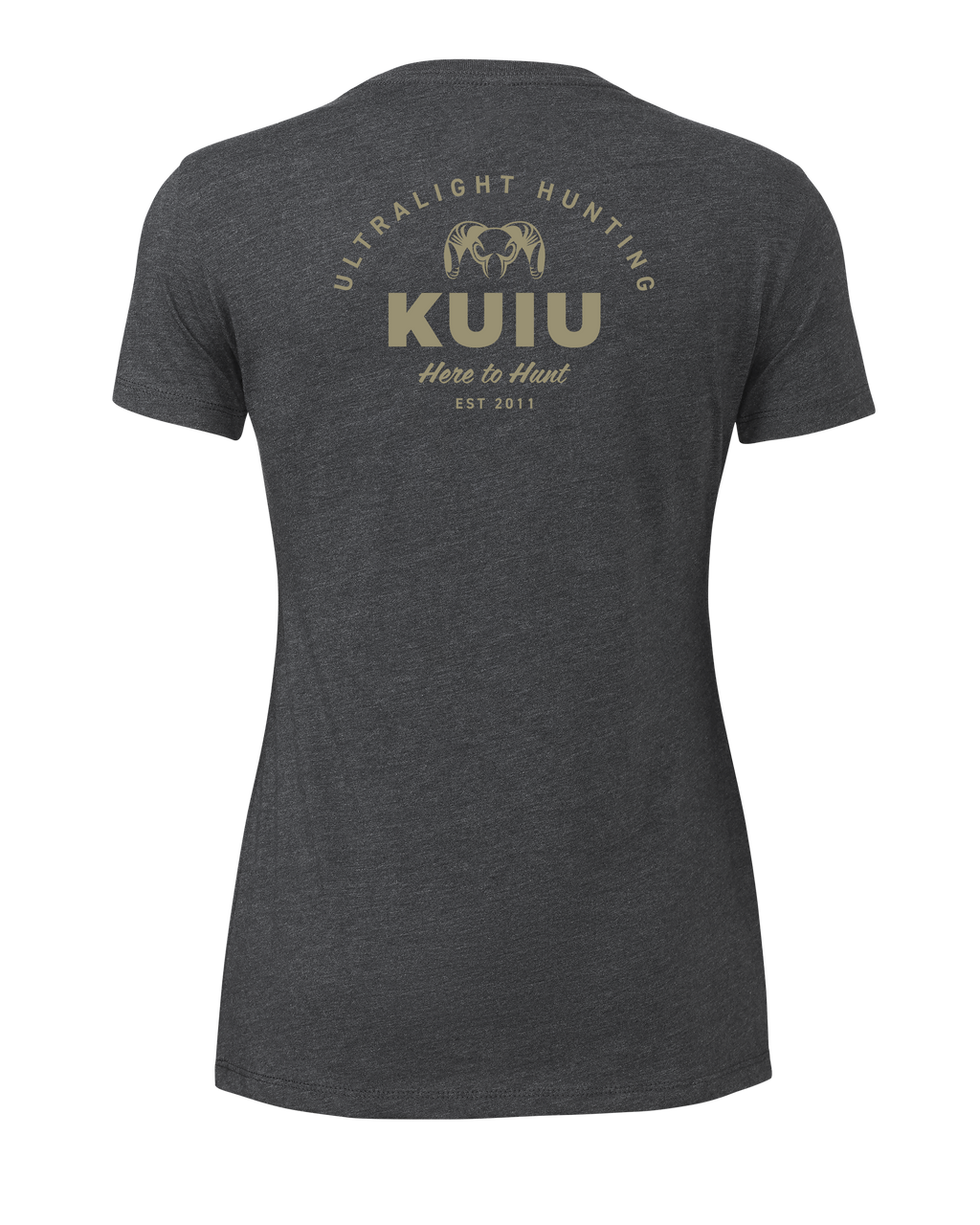 KUIU Women's UL Back Logo T-Shirt | Charcoal