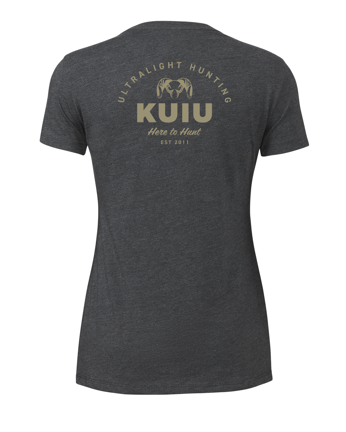 KUIU Women's UL Back Logo T-Shirt | Charcoal