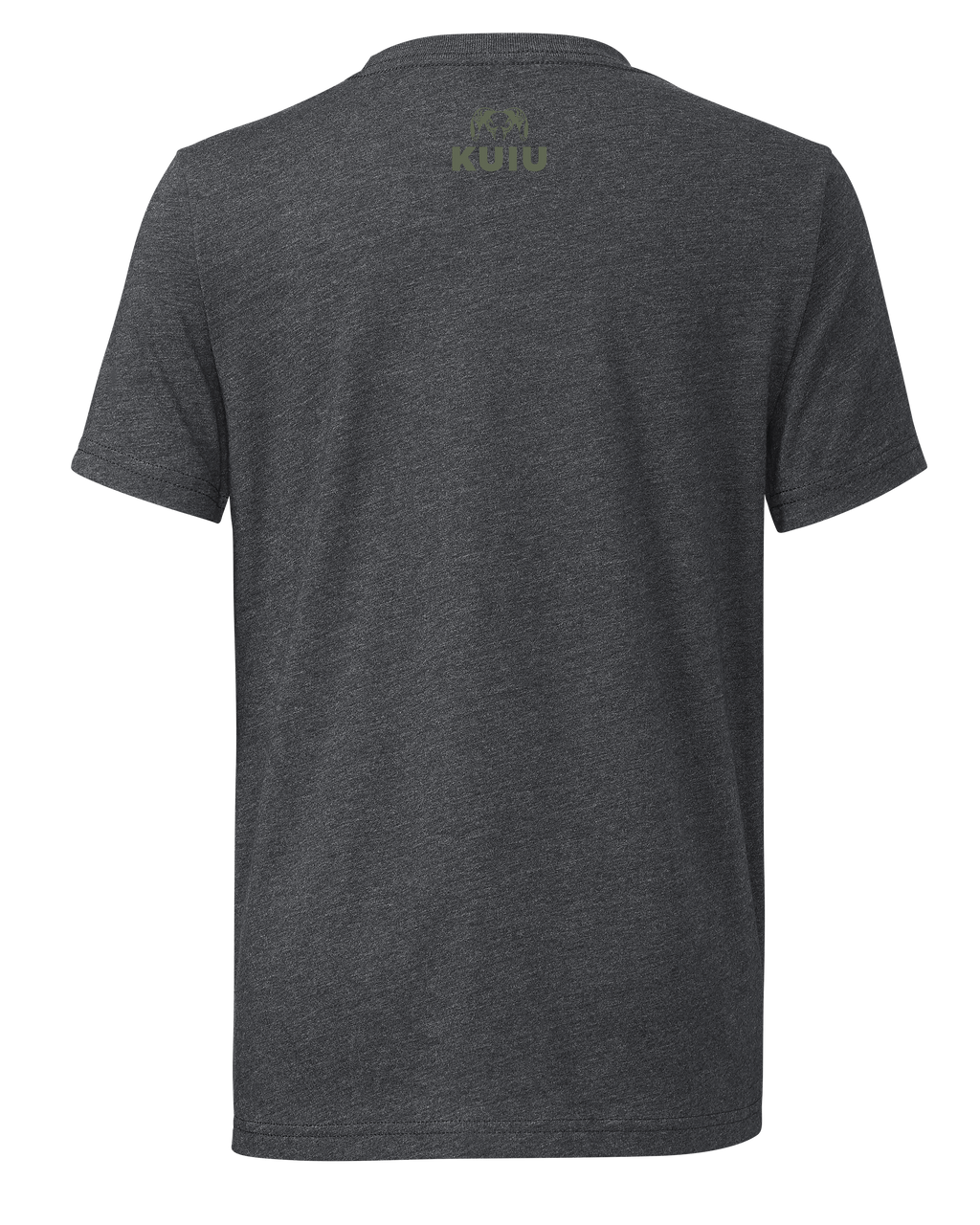KUIU Youth Solid Vertical T-Shirt | Charcoal