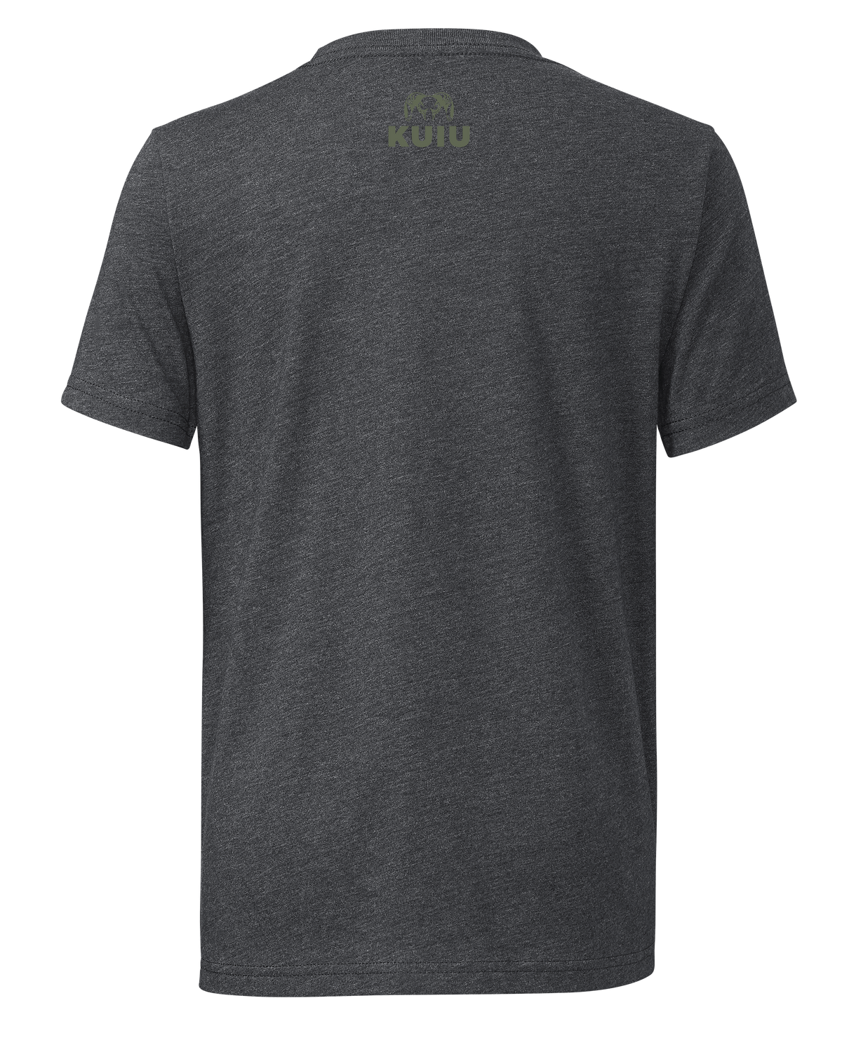 KUIU Youth Solid Vertical T-Shirt | Charcoal
