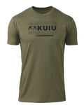 KUIU Camo Outline Logo T-Shirt | Military Green