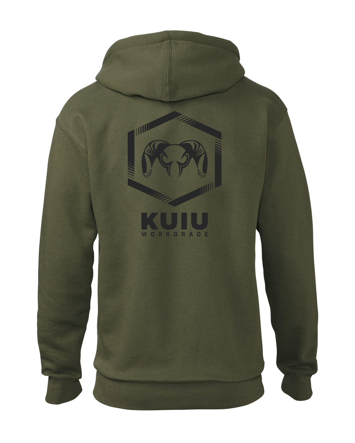 KUIU Workgrade Back Logo Hoodie | Army