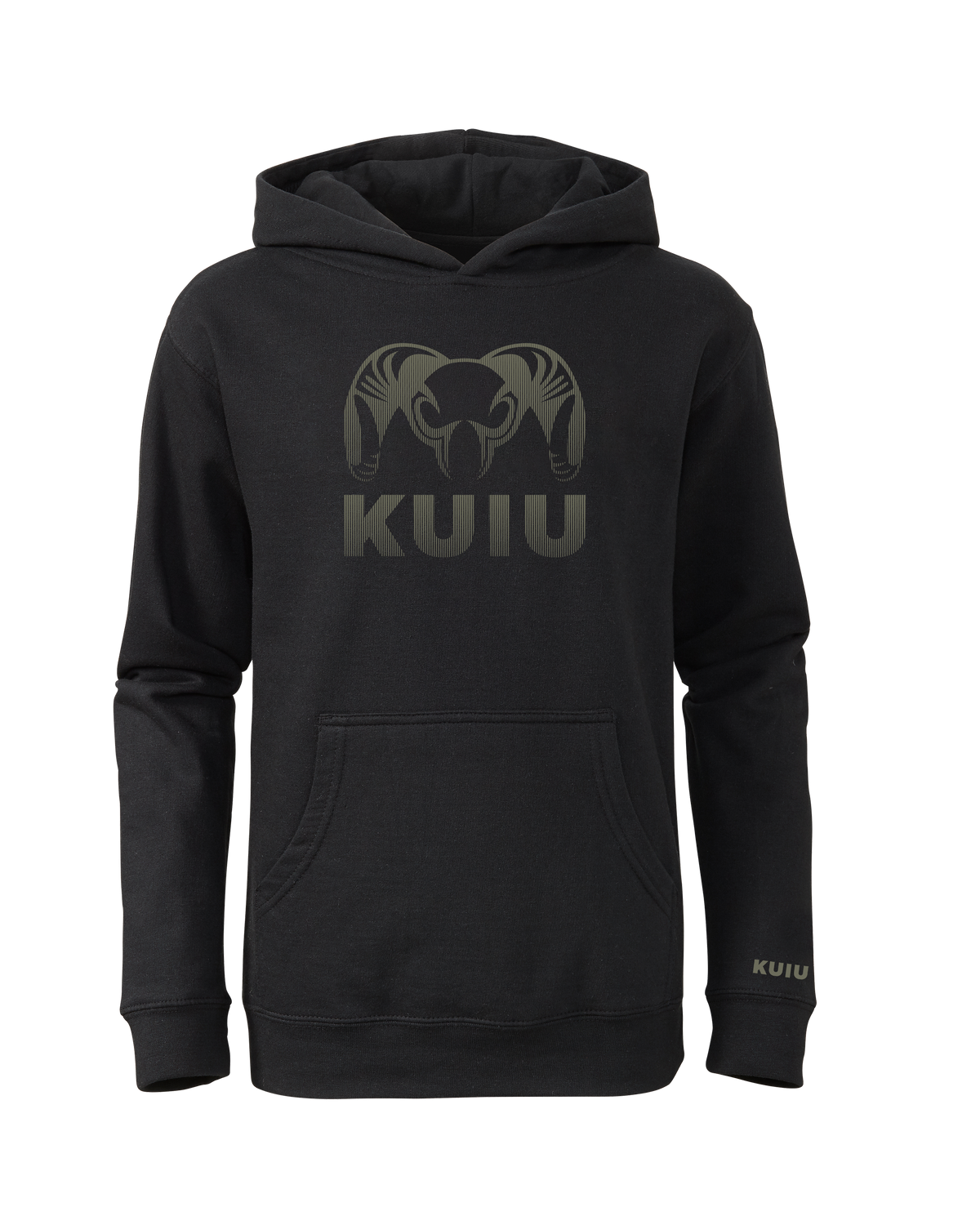 Youth Ram Fade Hoodie | Black
