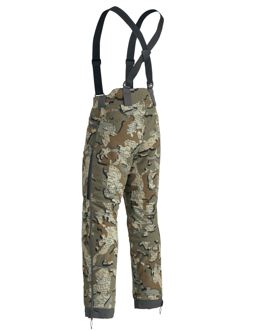 Rear, Side View of Proximity Insulated Pants in Valo Off-Shade