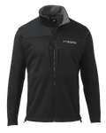 Front of Encounter Jacket in Black