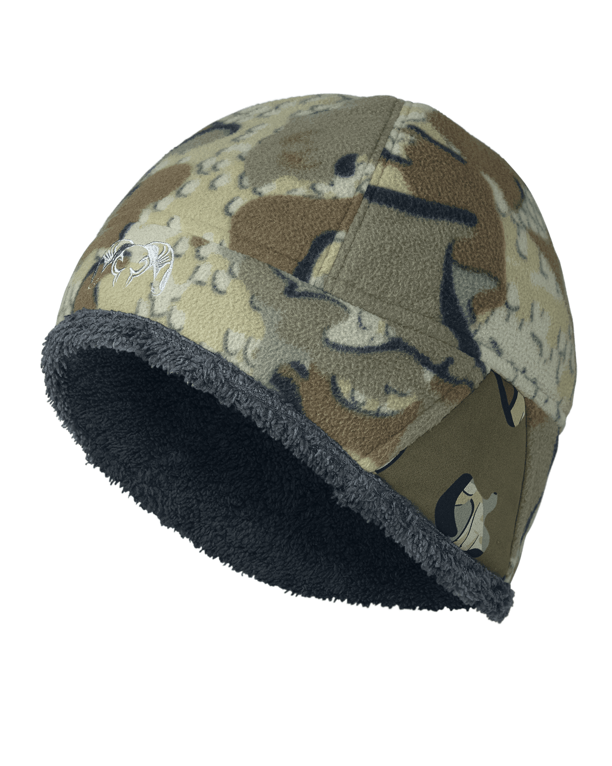 Front of Proximity Beanie in Valo Camouflage