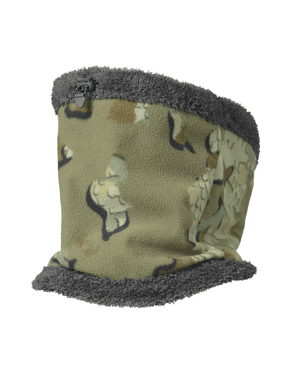 Back of KUIU Proximity Neck Gaiter in Valo Camouflage