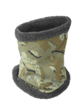 Front of KUIU Proximity Neck Gaiter in Valo Camouflage