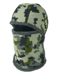 Front of KUIU Proximity Balaclava in Verde Camouflage