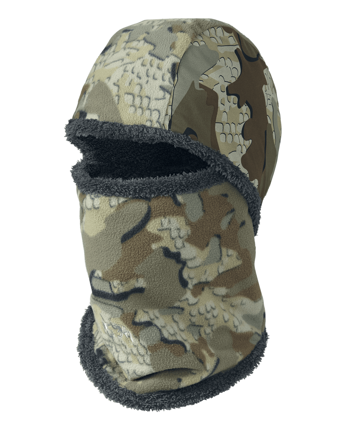 Front of KUIU Proximity Balaclava in Valo Camouflage