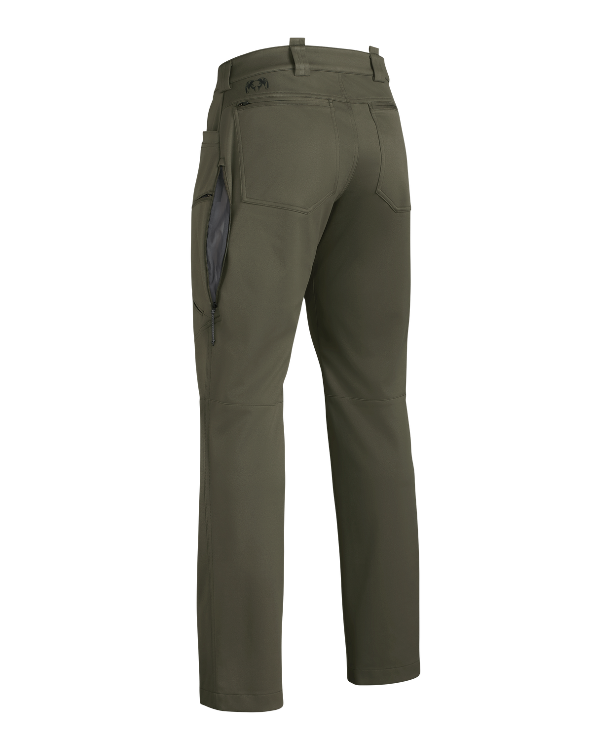 Back of Encounter LT Pant in Ash Brown