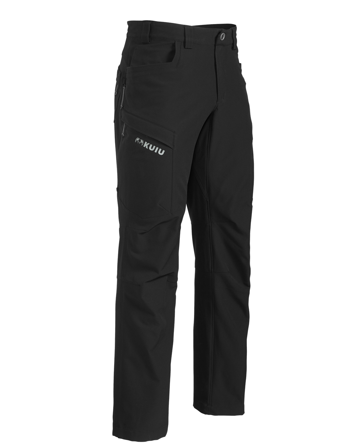 Front of Attack Pant in Black
