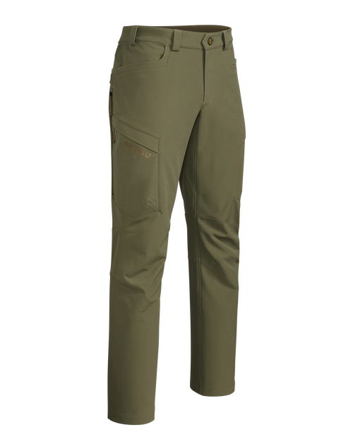 Front of Attack Pant in Evergreen