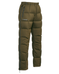 Front of Super Down PRO Pant in Bourbon