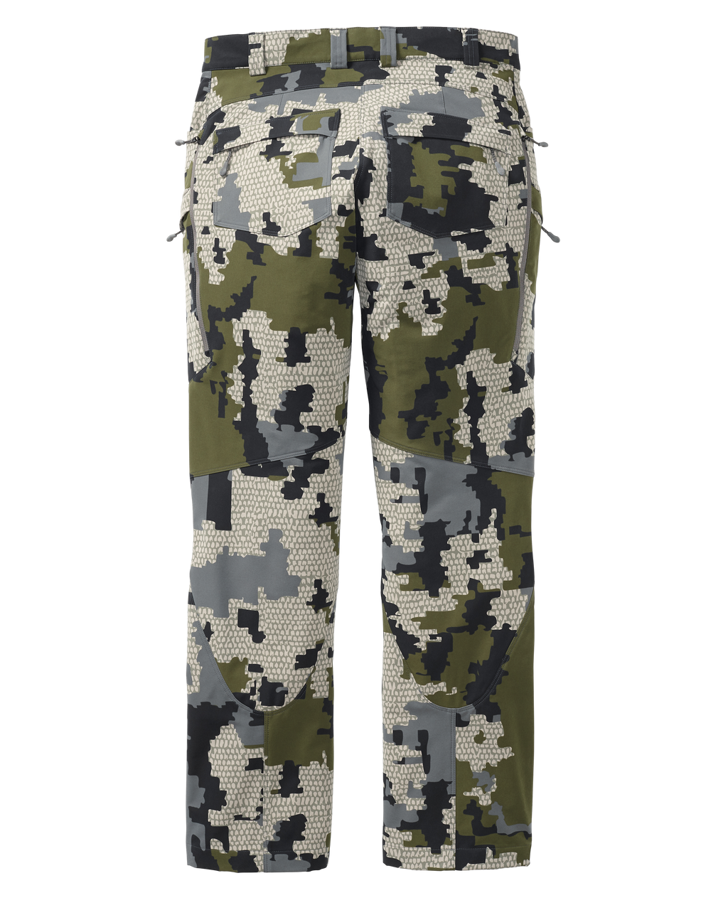 Back of PRO Pant in Verde Camouflage