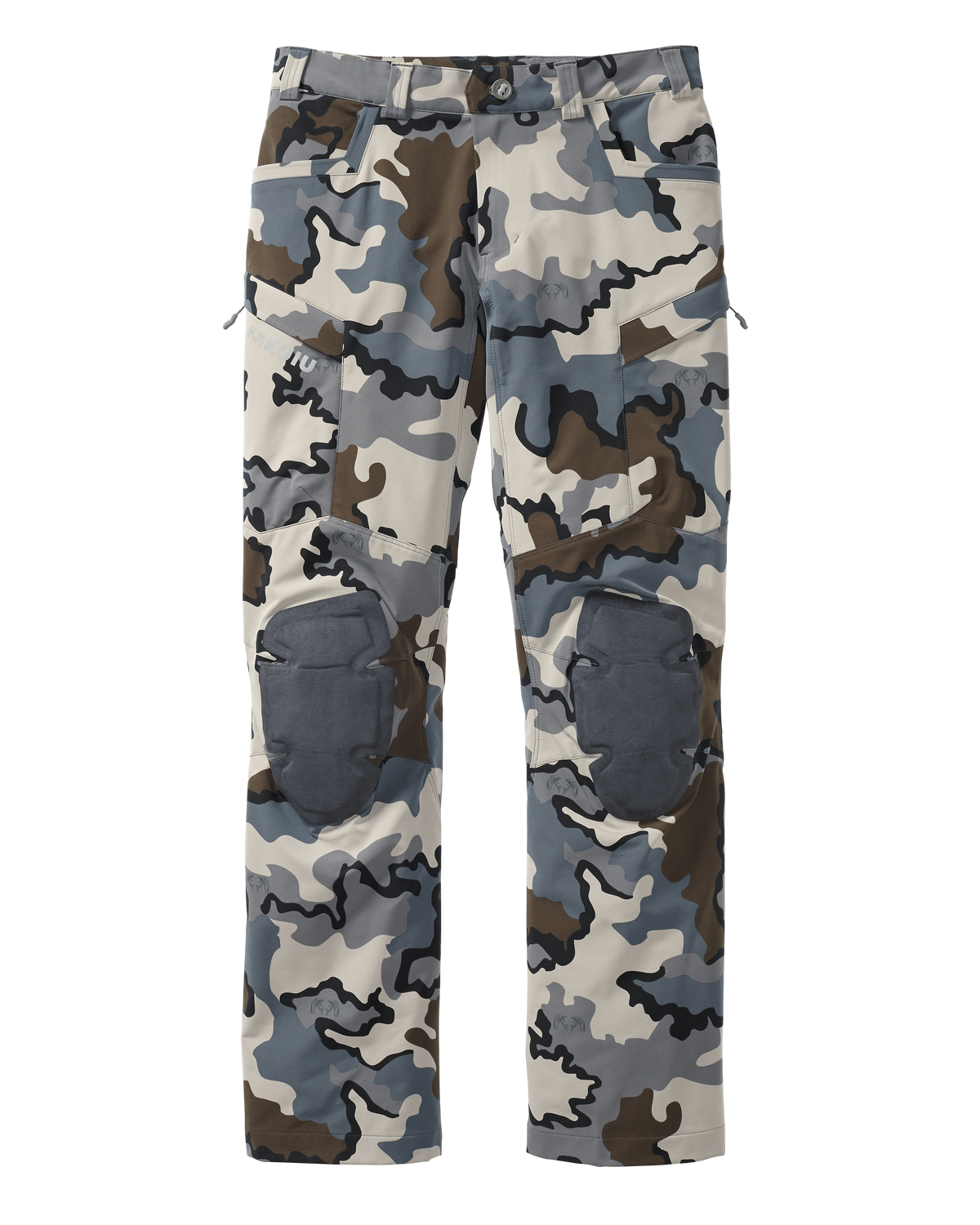 Front of PRO Pant in Vias Camouflage