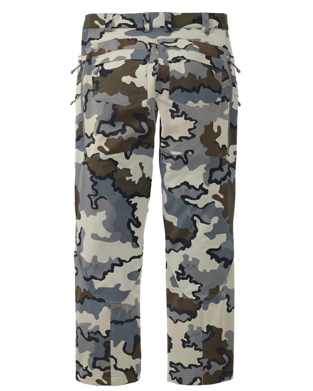 Back of Talus Hybrid Pant in Vias Camouflage