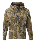 Front of KUIU Kutana Storm Shell Jacket in Valo Camouflage