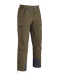 Front of KUIU Kutana Storm Shell Pant in Ash Brown