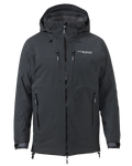 Front of KUIU Kutana Gale Force Hooded Jacket in Gunmetal Grey