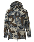 Front of KUIU Kutana Gale Force Hooded Jacket in Vias Camouflage