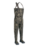 Front of KUIU HD PRO Flex Zip Wader in Veros Camouflage