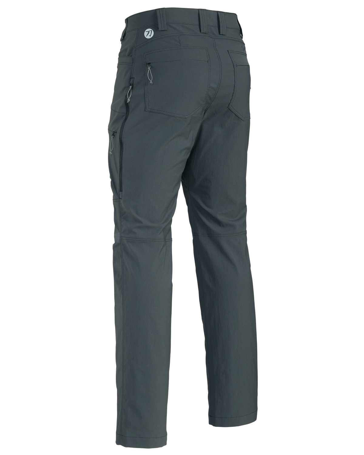 Back of KUIU Kutana Stretch Woven Pant in Gunmetal Grey