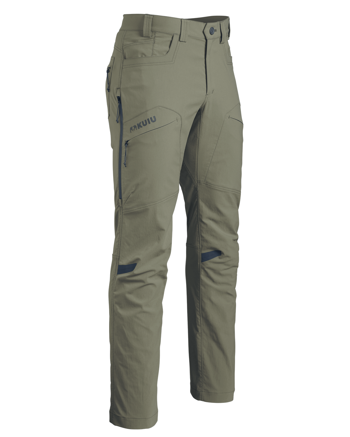 Front of KUIU Kutana Stretch Woven Pant in Khaki
