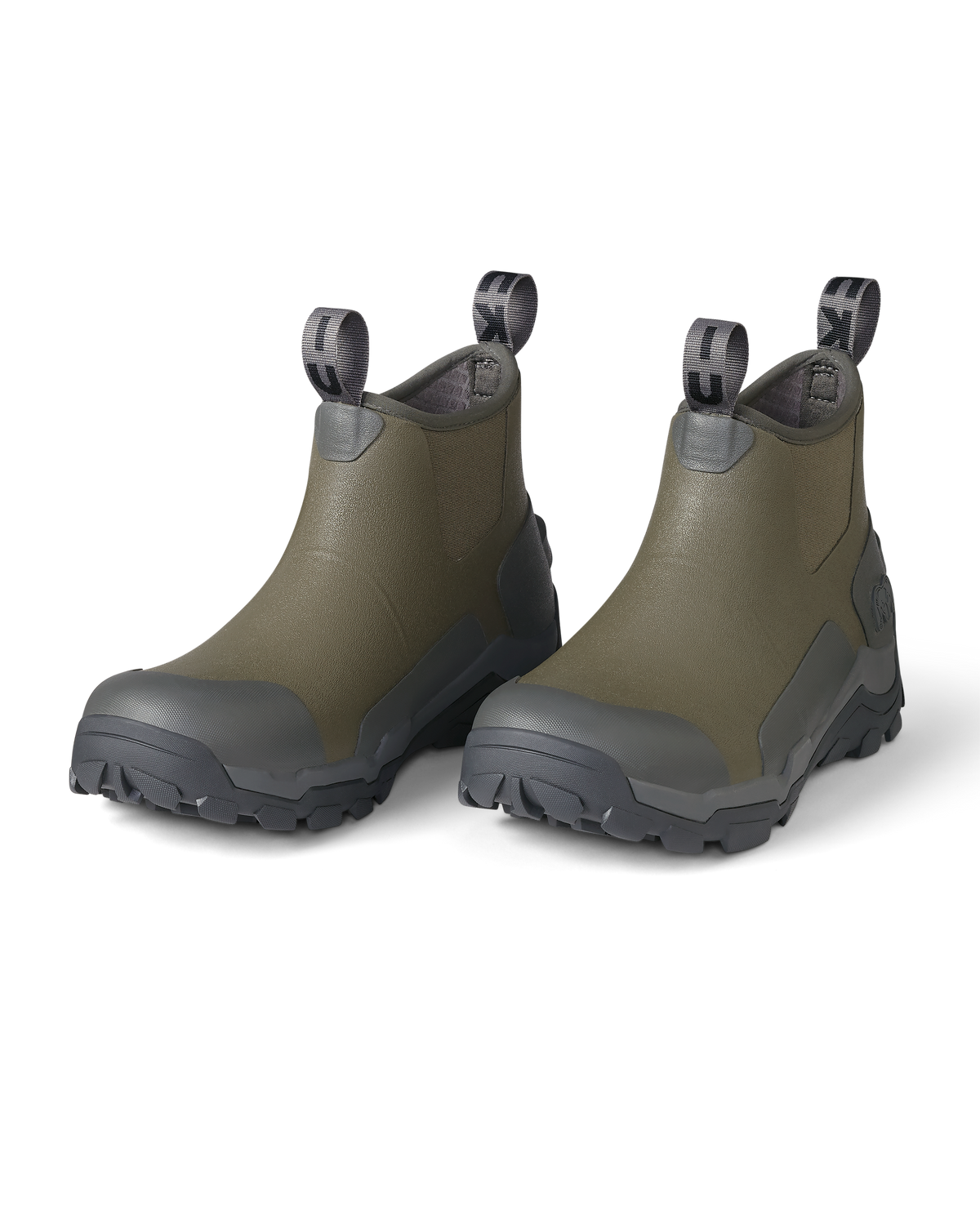 Front of KUIU Ankle Mud Boot in Ash Brown