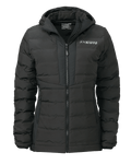 Front of Women's Elements Jacket in Carbon Black