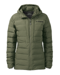 Front of Women's Elements Hooded Jacket in Olive