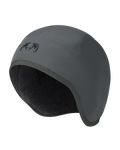 Angled, front view Mountain PRO Beanie in Gunmetal Grey