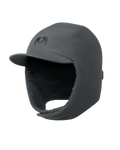 Angled, front of Mountain PRO Hat  in Gunmetal Grey