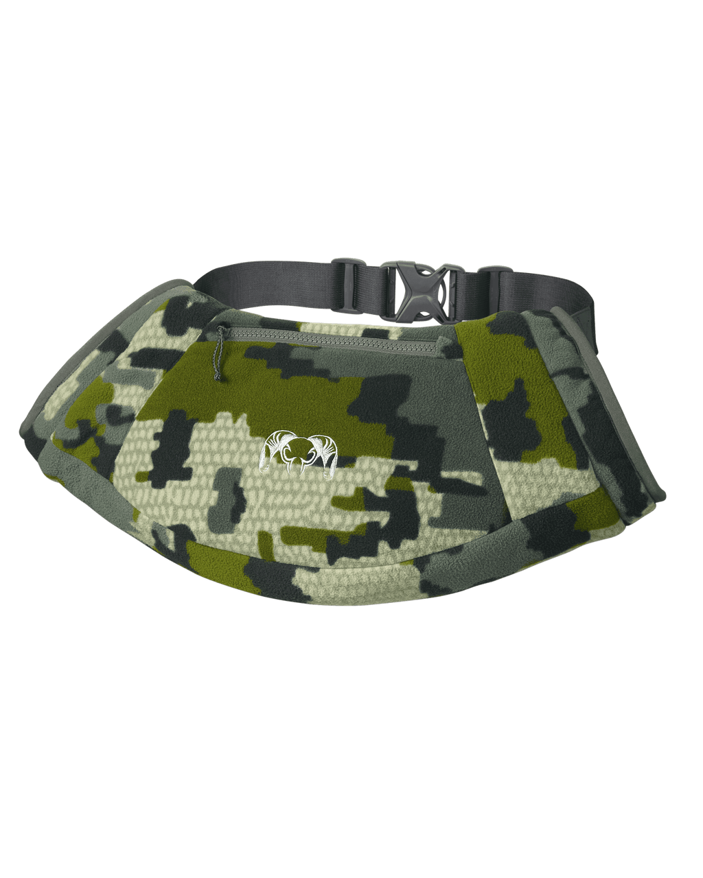 Front of KUIU Proximity Hand Muff in Verde Camouflage