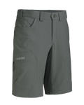 Front of KUIU Kutana Stretch Woven 13″ Short in Stone Grey