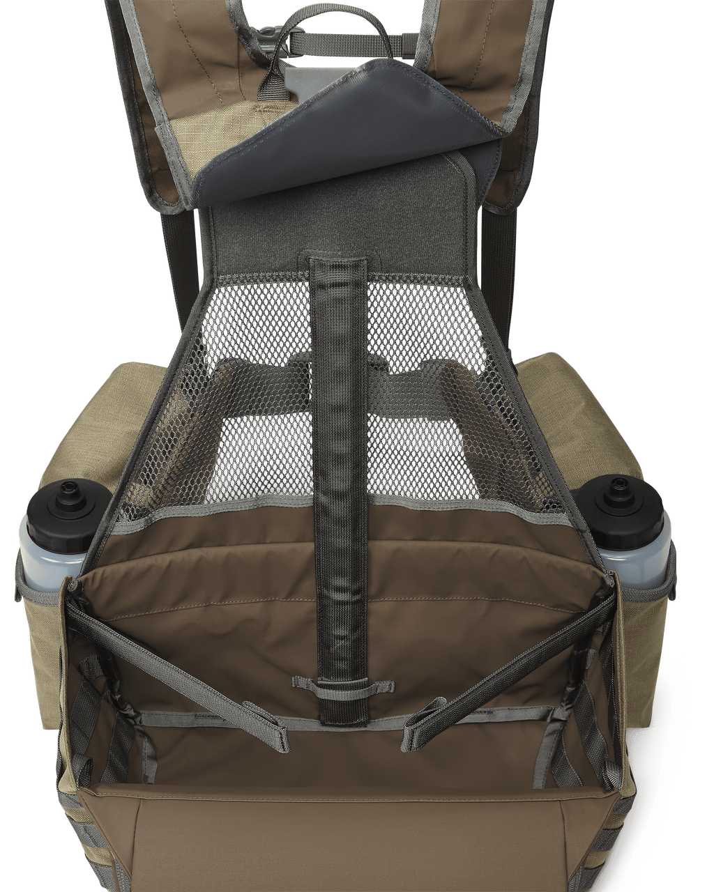 Adjustable back panel yoke on the Upland Field Vest